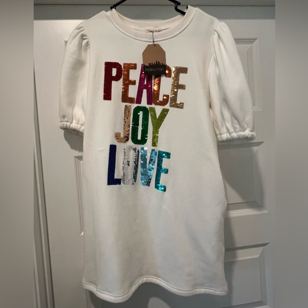 NWT Embellished Holiday Dress w/ pockets